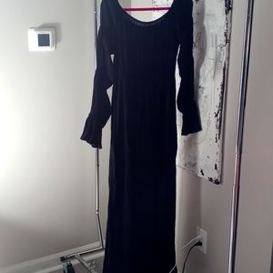 Black gauze dress beautiful